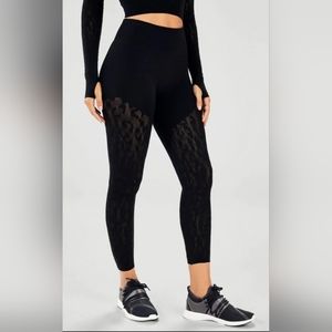 Mid-Rise SculptKnit Leopard 7/8